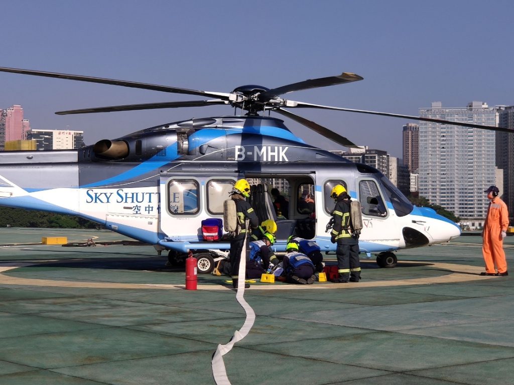 Heliport full scale exercise is deemed smooth – Macao SAR Government Portal