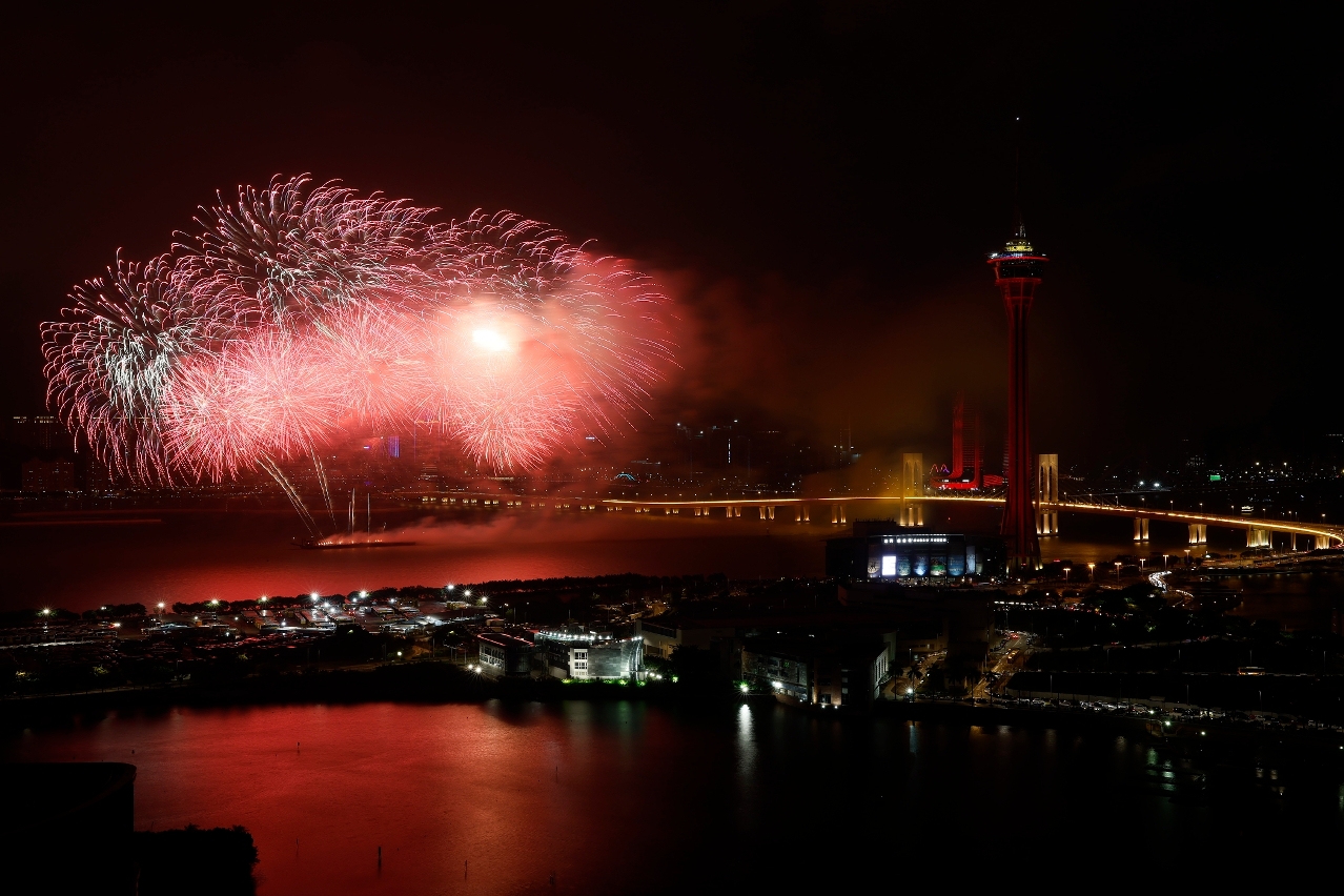 Chinese New Year Fireworks Display” show lights up the sky above the sea  overlooked by Macau Tower, celebrating the beginning of the Year of the  Rabbit. – Macao SAR Government Portal