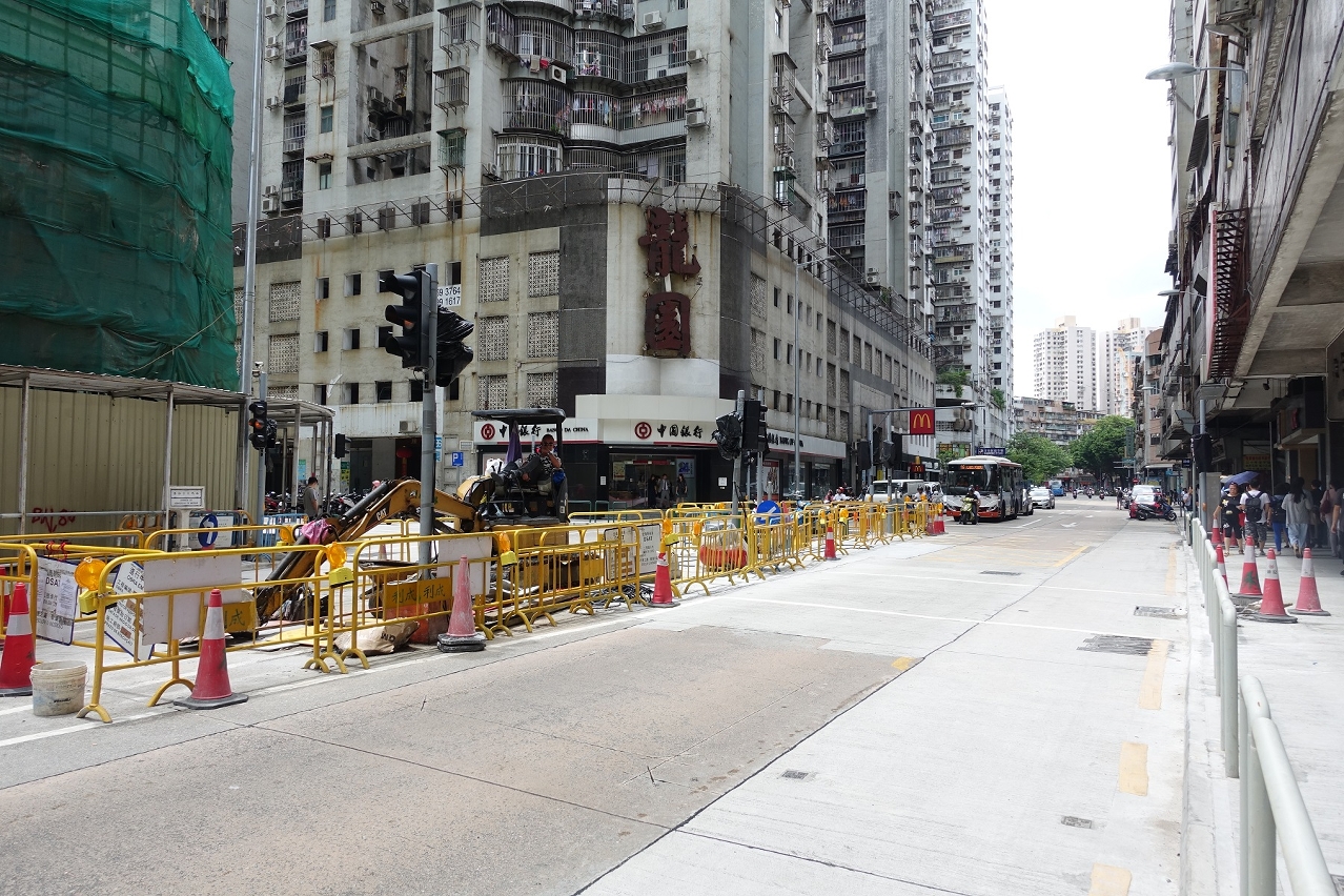 慕拉士近俾利喇街往漁翁街方向路段新增行車道 澳門特別行政區政府入口網站